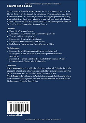 Business-Kultur in China: China-Expertise in Werten, Kultur und Kommunikation (essentials) - 2