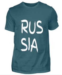 RUSSIA T-Shirt Herren tuerkis